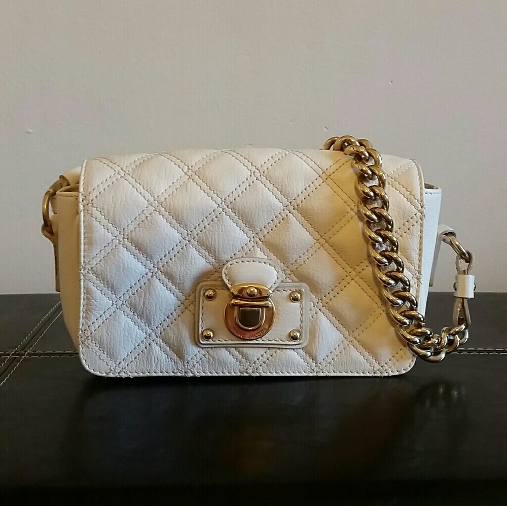 Marc Jacobs Cream Quilted Bag